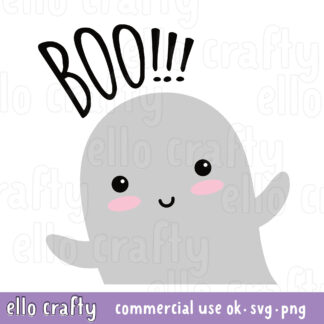 Free Boo Ghost Smile for Treat Bag