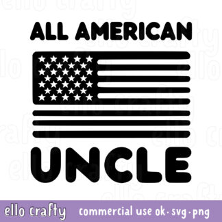 Free All American Uncle SVG
