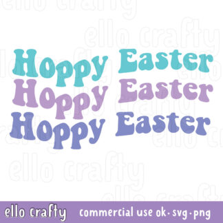 Free Hoppy Easter SVG