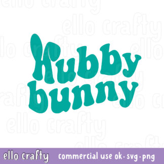 Free Hubby Bunny SVG