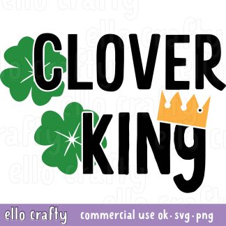 Clover King SVG free