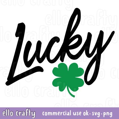 Lucky Clover SVG free