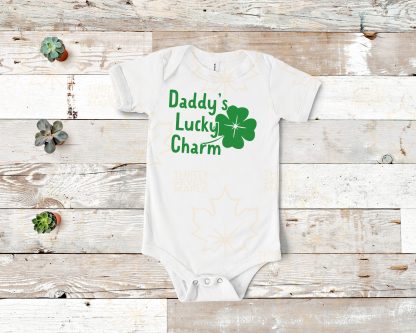 Daddy's Lucky Charm SVG free download