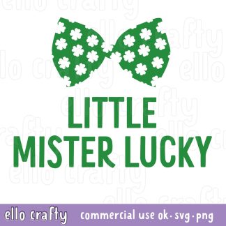 Little Mister Lucky SVG free