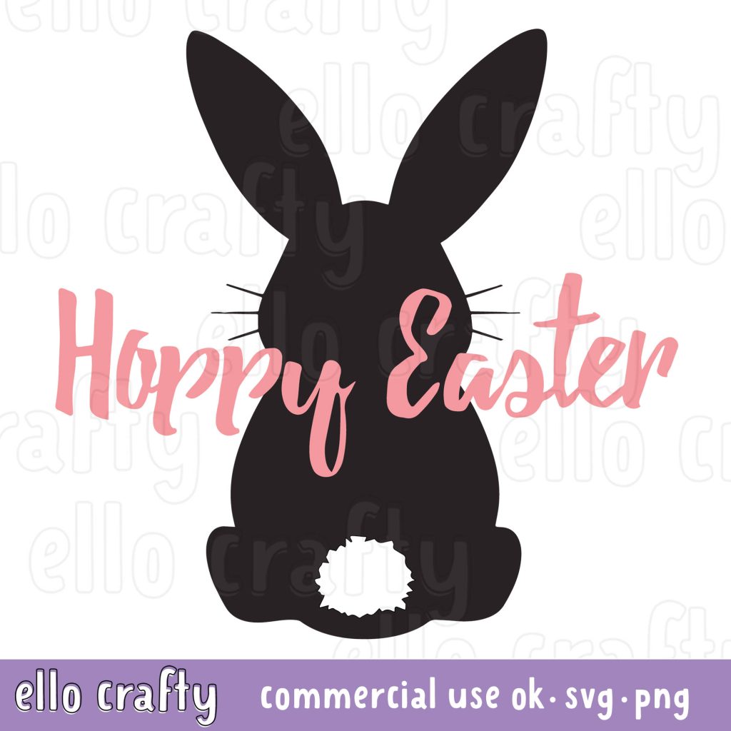 free hoppy easter svg