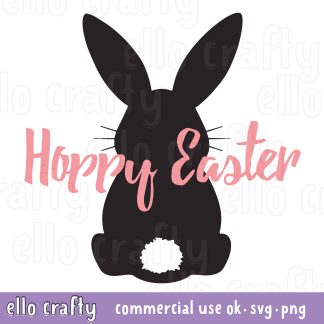 free hoppy easter svg