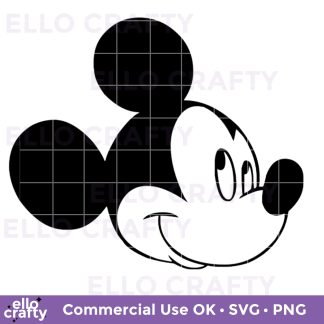 mickey mouse cartoon head