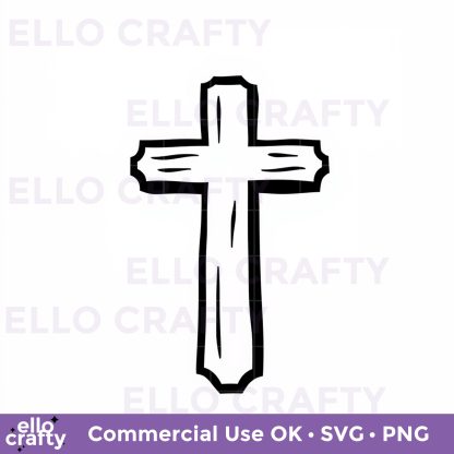 easter cross svg