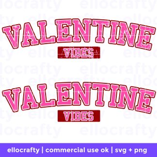 Valentine Vibes SVG free