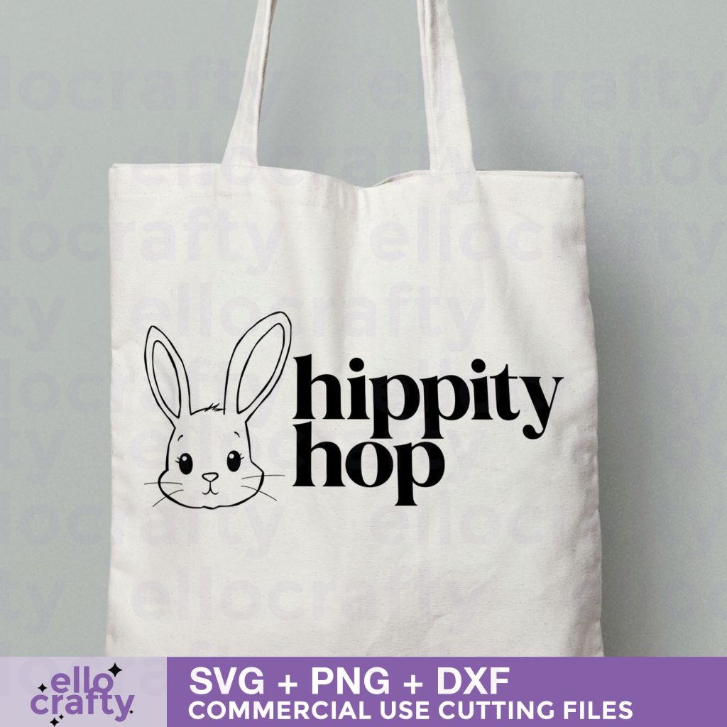 Hippity Hop Bunny SVG free file