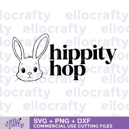 Hippity Hop Bunny SVG free