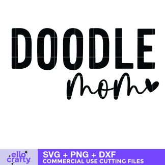 Doodle Mom SVG free