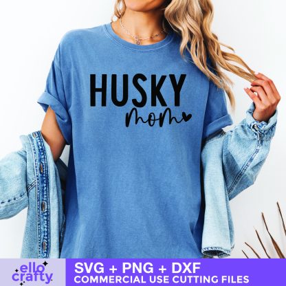 Free Husky Mom SVG - Image 2